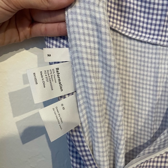 REFORMATION | Blue Maxi Dress👗 - Picture 2 of 6